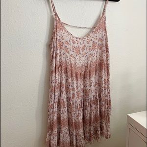 BRANDY MELVILLE pink rose jada dress
